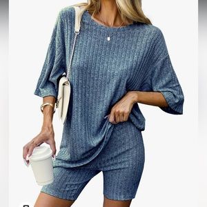 Ekouaer 2 Piece Lounge Set